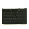 Car Carpet Plate Floor Pad Heel Foot Mat Pedal Patch Black PVC Waterproof Auto Anti-skid Pad Universal Interior Accessories