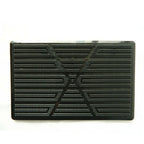 Car Carpet Plate Floor Pad Heel Foot Mat Pedal Patch Black PVC Waterproof Auto Anti-skid Pad Universal Interior Accessories
