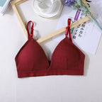 Beautiful Back Sports Bra for Women Elastic Sleeveless Vest Breathable Slim Crop Top Adjustable Shoulder Strap Underwear Amagi