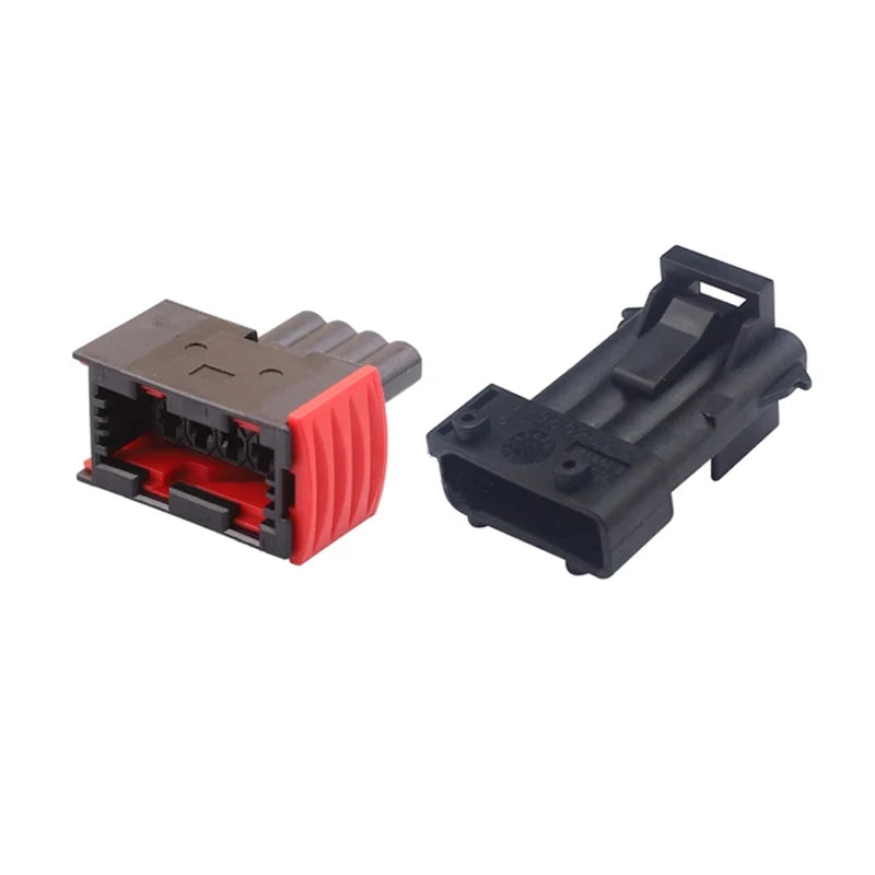 1-965261-1 is suitable for automotive plug-in wiring harness connectors, 4-hole wiring harness plugs, DJ7043K-3.5-11/21