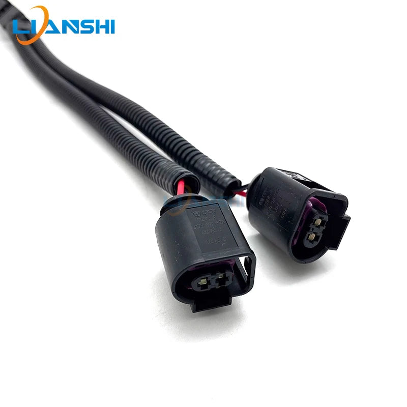 This cable harness is suitable for Audi, Skoda, Rapid, Kodiak, new Passat, horn, snail horn, plug and cable, one-to-two
