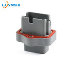 AT04-12PA-PM05 Amphenol 12-hole waterproof wiring harness connector flange fixed mounting sheath with terminal