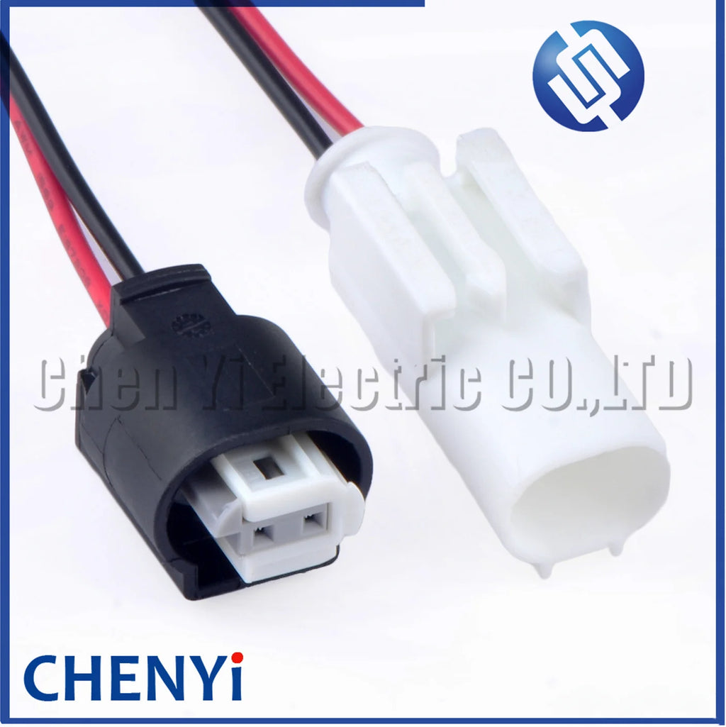 2 Pin Auto waterproof connector Car outdoor temperature sensor abs wheel speed plug 1718555-1 2-967644-1 9441561