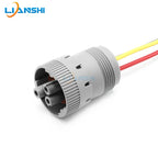 HD14-3-96P automotive waterproof connector, HD16-3-96S gray 3-pin plug, HD10-3-96P