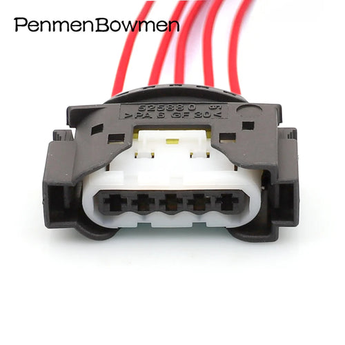 1 Set 5 Pin Auto Air Flow Meter Senso Electrical Cable Connector Wire Harness Plug For BMW E46 E81 E87 E90 E91 09441552 50290892