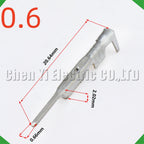 50 Pcs 0.6 mm Male or Female wire Crimp Pins For 7114-4416-02 7116-4416-02 Sheath Autom...