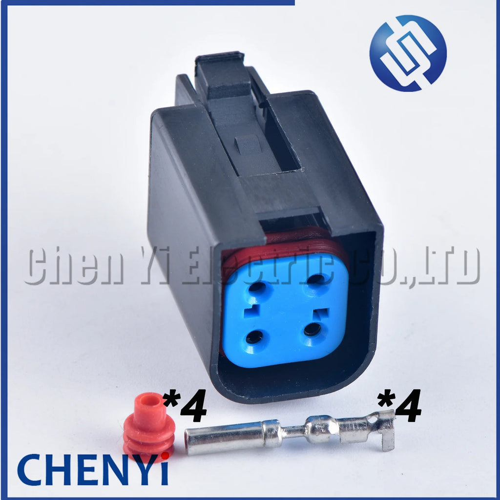 4 Pin male or female Automotive Waterproof Socket Sealed Plug Wiring Harness Connectors 8-1437710-5 For Ford