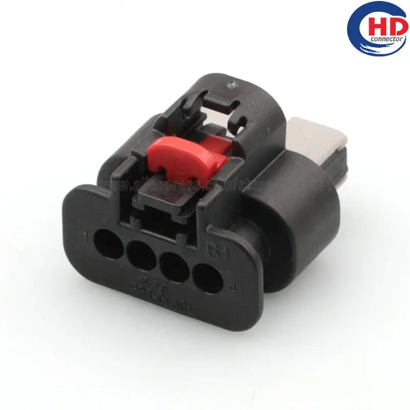 4pin auto waterproof electric plastic wire harness connector 1-2203773-6