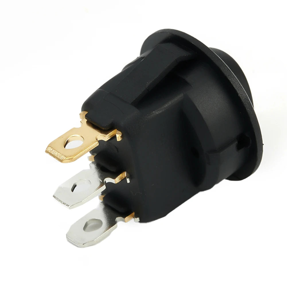 1 PC 23mm Car On  Off Rocker Switch Round 12V Red Led  Fog Light Lamp Symbol Car Van Truck  ABS Plastic Fog Light Switch