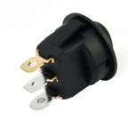 1 PC 23mm Car On  Off Rocker Switch Round 12V Red Led  Fog Light Lamp Symbol Car Van Truck  ABS Plastic Fog Light Switch