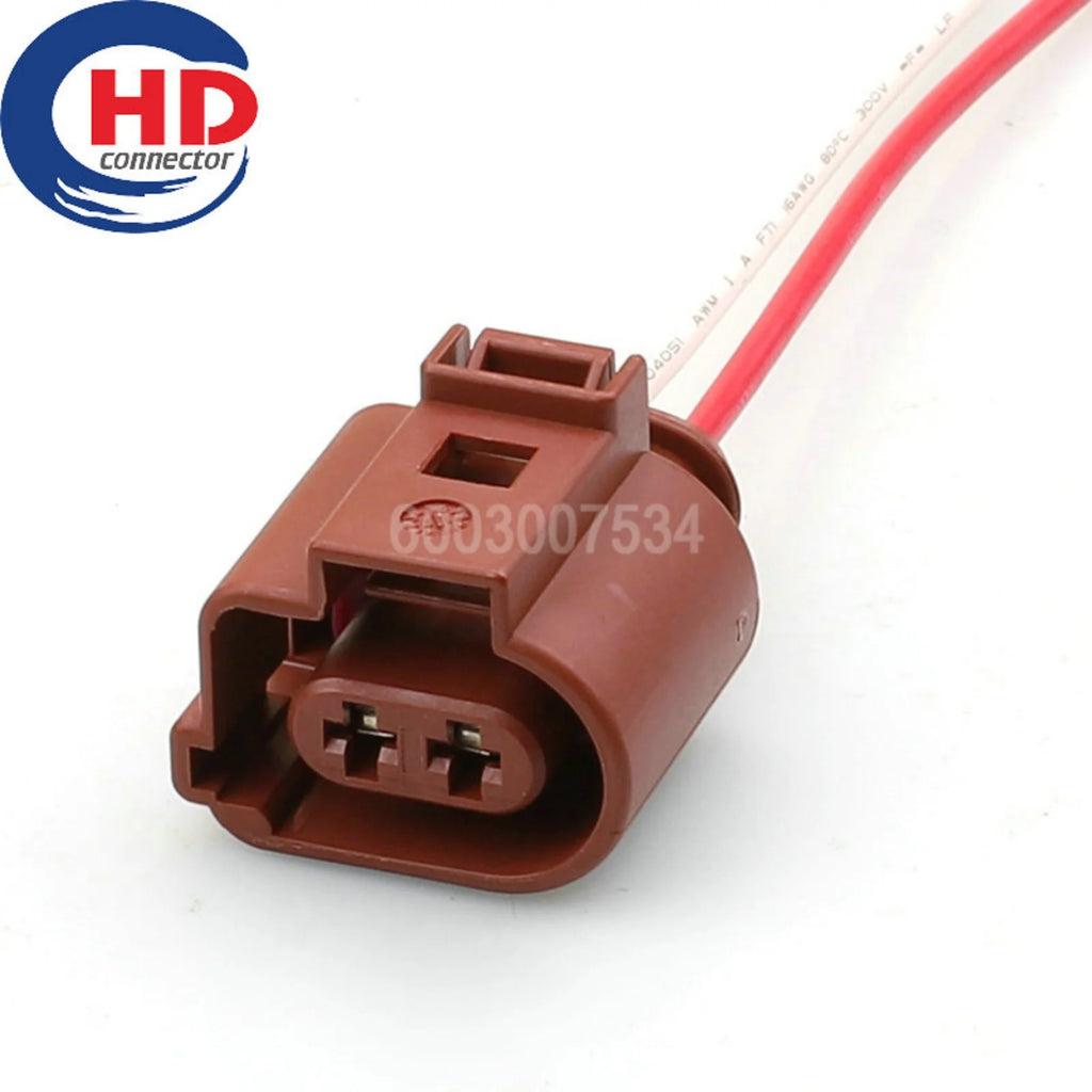 2 Pin/Way Solenoid Valve Exhaust Turbocharger Plug Connector Wire Harness Cable 1717692-2 For VW PASSAT CC