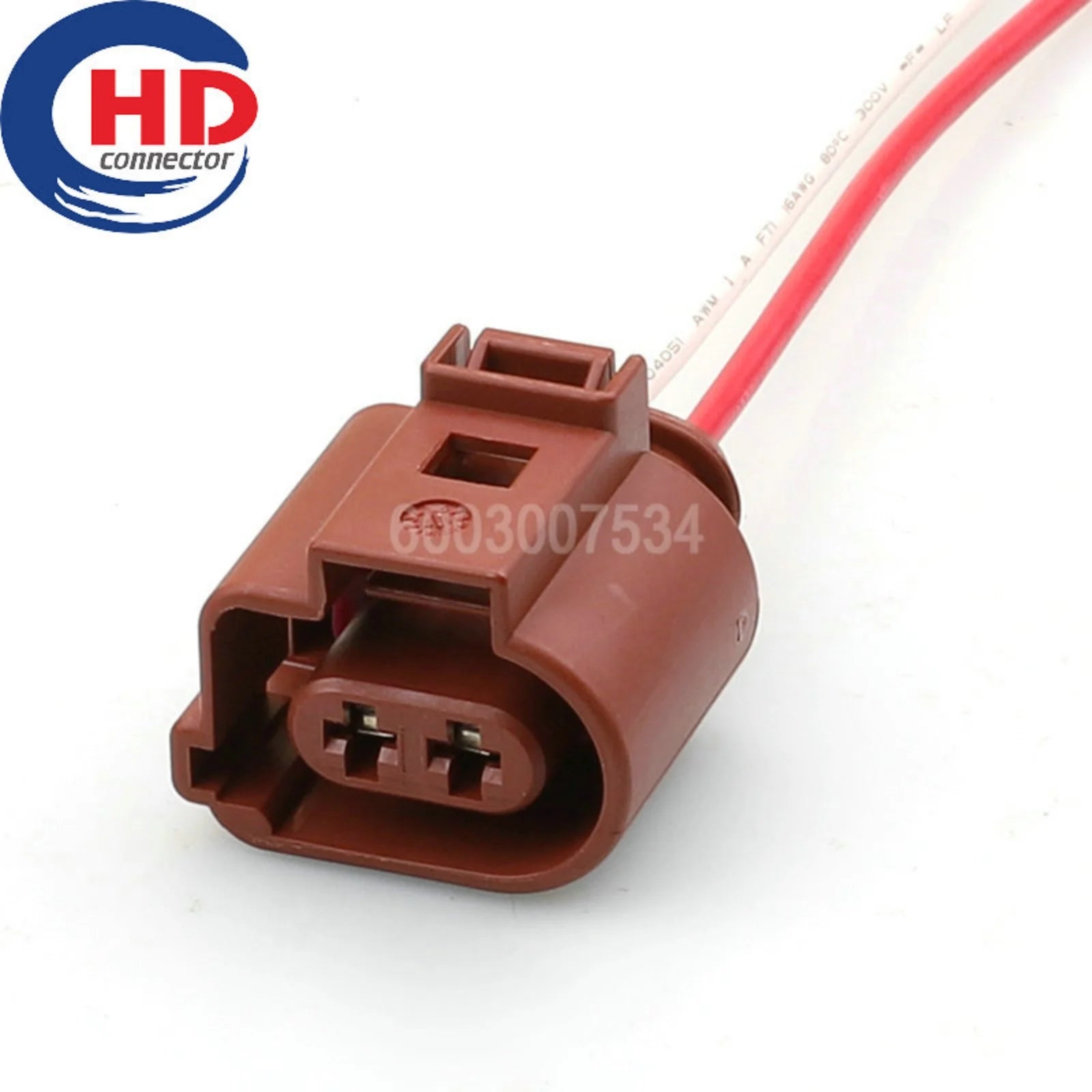 2 Pin/Way Solenoid Valve Exhaust Turbocharger Plug Connector Wire Harness Cable 1717692-2 For VW PASSAT CC