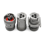 HD14-3-96P automotive waterproof connector, HD16-3-96S gray 3-pin plug, HD10-3-96P