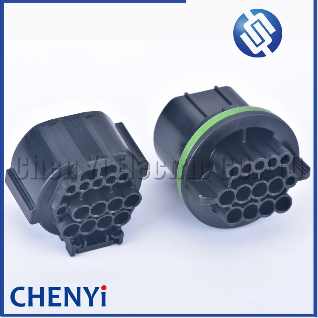 14 Pin Auto Headlight Waterproof Connector Car Lamp Light Wire Harness Plug GL301-14021 GL291-14021 For Hyundai Elantra  Kia K3