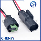 2 Pin Waterproof auto Connector Air Temp Sensor Reverse Radar Sensor ABS sensor Plug 8E0973202 1-967644-1 968405-1 with wire