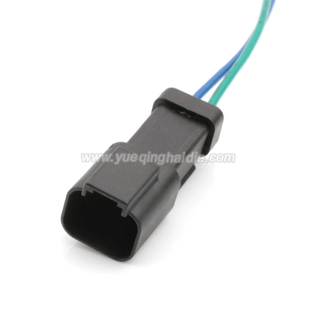 2 PIN Connector Waterproof 1.6mm Series Male Female Connectors Black Auto Plug For Mazda DT04-2P-E005 DT06-2S-E004
