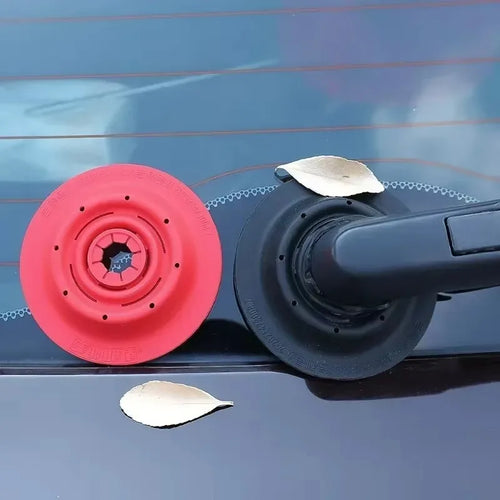 1/2pcs Car Wiper Bottom Hole Dustproof Cover Debris Leaves Falling Prevention Protective Covers Car Windshield Wiper Accessories
