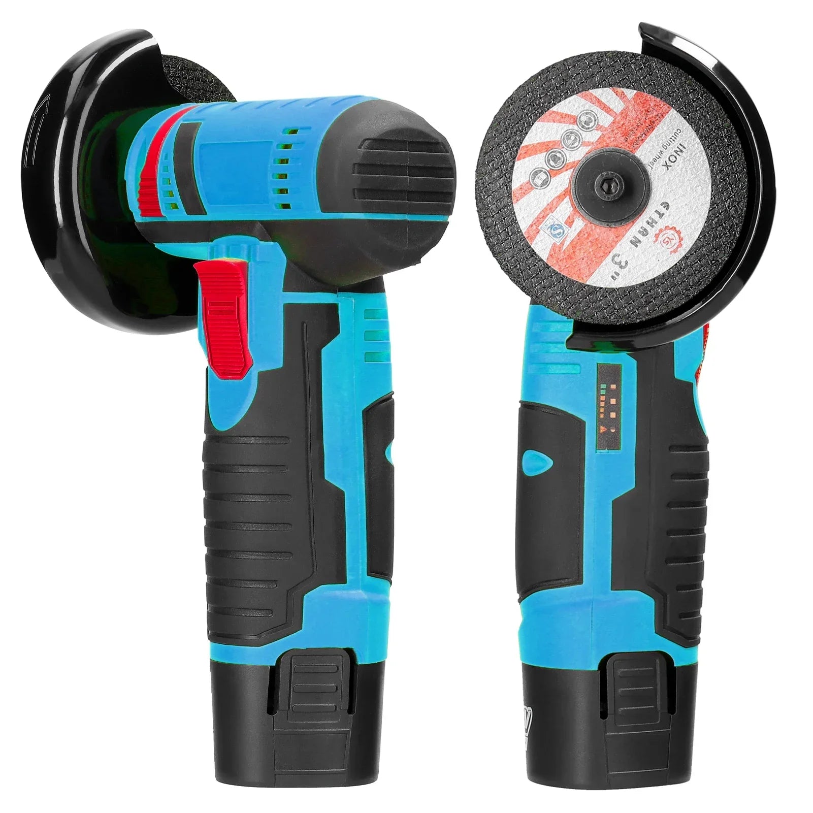 19500RPM Cordless Electric Angle Grinder 12V Rechargeable Mini Polishing Grinding Machine Multifunction Diamond Cutting amabilis