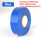 10/50/100 Rolls Electrical PVC Insulation Tape, Black Wire Wrapping Tape 10M/20M Length, 0.71 Inch Wide for Electrical Repair
