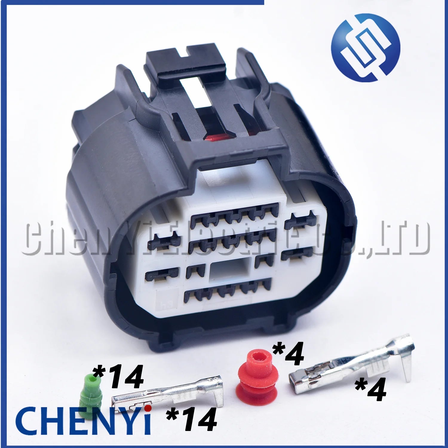 18 Pin Auto waterproof connector Front and rear bumper radar plug Headlamp socket 6188-5910 6188-5911 For CHANA Trumpchi BYD