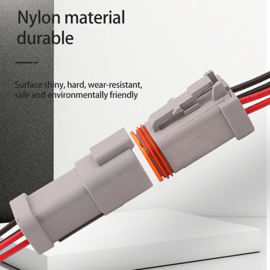 4-PIN Connector Waterproof 1.6mm Series Male Female Connectors Wiring Harness DT04-4P-C017 DT06-4S-C017