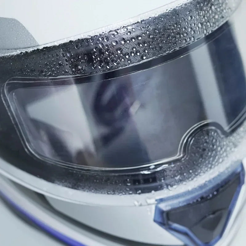 Motorcycle Helmet Anti-fog Film and Rainproof Film Universal Motorcycle Helmet Nano Coating Sticker Film Helmets Amagi