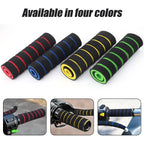 4Pcs/pack Motorcycle Handlebar Grip Universal Handle Bar Cover Brake Clutch Lever Soft Sponge Foam Grips Cover Motorcycles Grip
