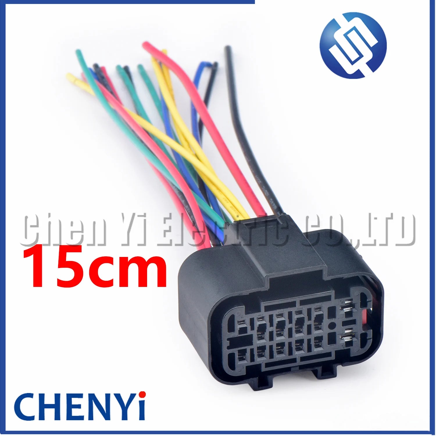 16 Pin Car bumper radar sensor connector Trailer power harness socket plug 2304884-1 2404880-1 2304887-1 2404884-1 521194A