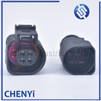 2 set 4 Pin 4B0973812 4B0973712 Automotive Connector 1.5mm Waterproof Pressure Water Temperature Sensor Plug 4B0 973 812