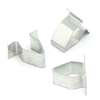 10 Pcs Metal Trim Panel Clips Seat 16mm Boot Tailgate Interior Lining Car Panel Fastener Grommet Clips Metal U Type Clips