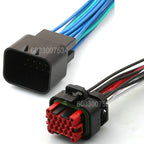 14 Pin Connector Waterproof 1.5mm Series Male Female Connectors Motorcycle Electrical Harnesses Wiring Harness 776273-1