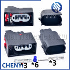 3 Pin Car Auto Front Turn Signal Light Connector Plug 7287-0959-30 7287-0958-30 For JEEP Wrangler 2007-2018 68065016AB