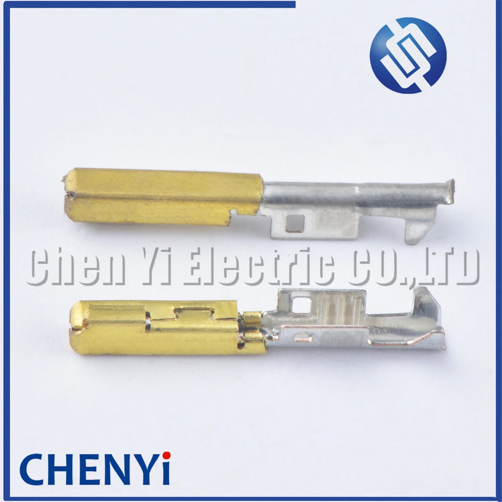 50 Pcs 0.6mm series crimp female terminal 0.5-0.85mm² 20-28 AWG tinned brass contact pins 1318329-1