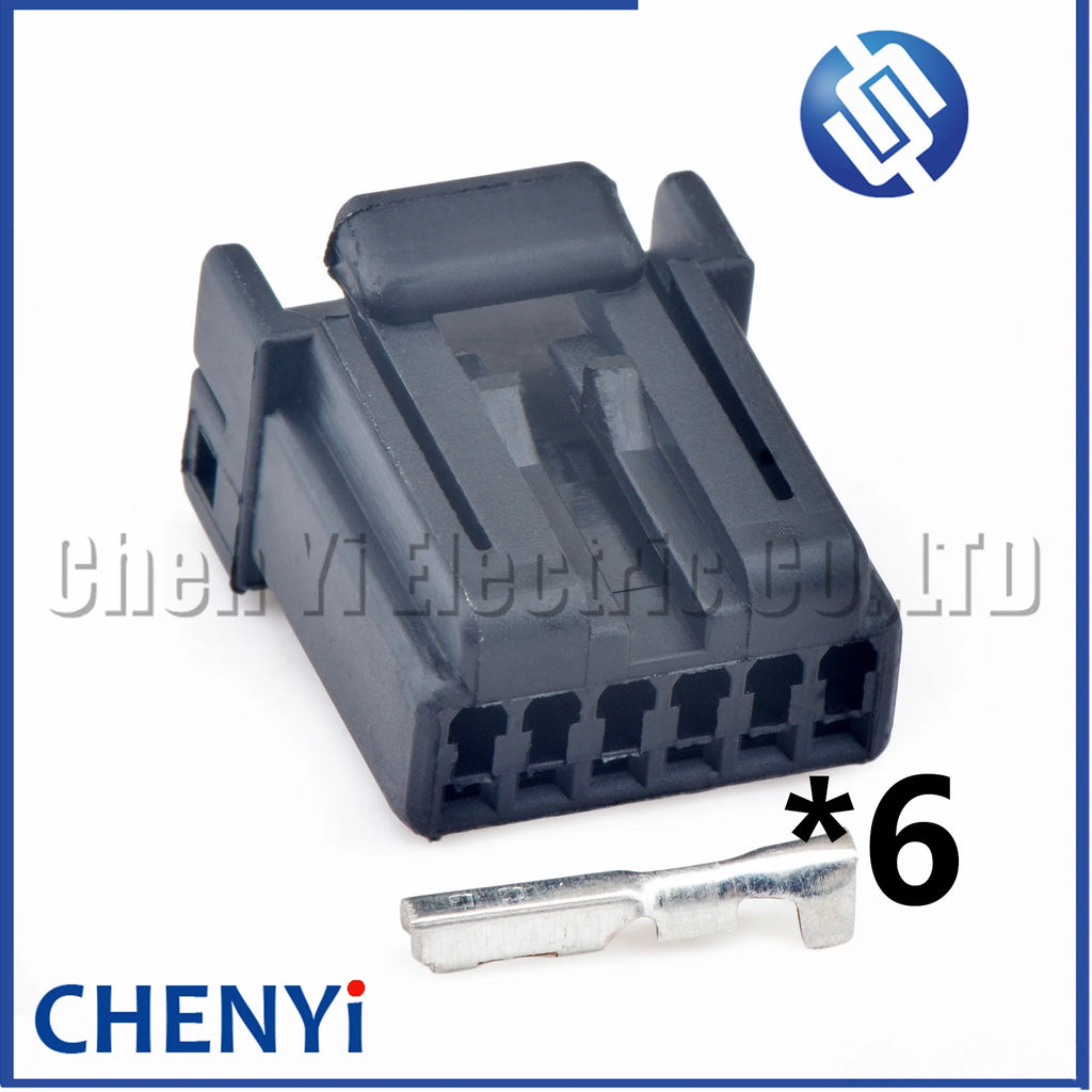 6 Pin Automotive connector Wire harness plug Socket 175507-2 345178-2 175506-2 776204-2
