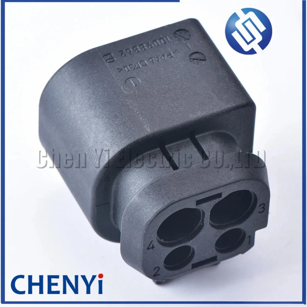 4 Pin female Automotive waterproof connector wiring harness plug electronic water pump plug 10098866 10098862