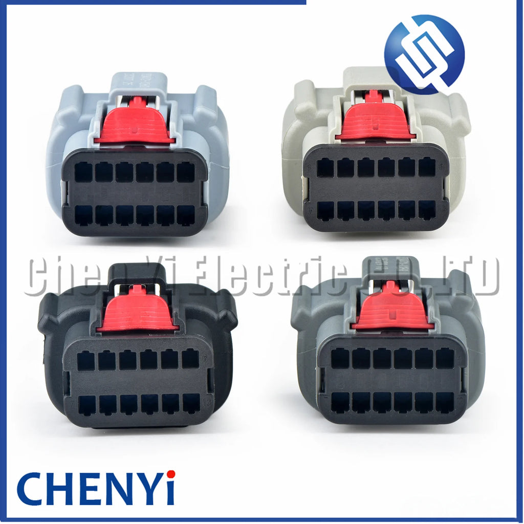 12 Pin Auto waterproof connector car headlight wire harness connector 33472-1260 33472-1259 33472-1206 33472-1207 For GM Ford