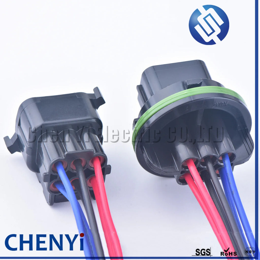 6 Pin Auto waterproof plug wiring cable Car headlight connector Light Lamp Plug for Hyundai Sonata Elantra IX35 K2 K3 K series