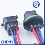 6 Pin Auto waterproof plug wiring cable Car headlight connector Light Lamp Plug for Hyundai Sonata Elantra IX35 K2 K3 K series