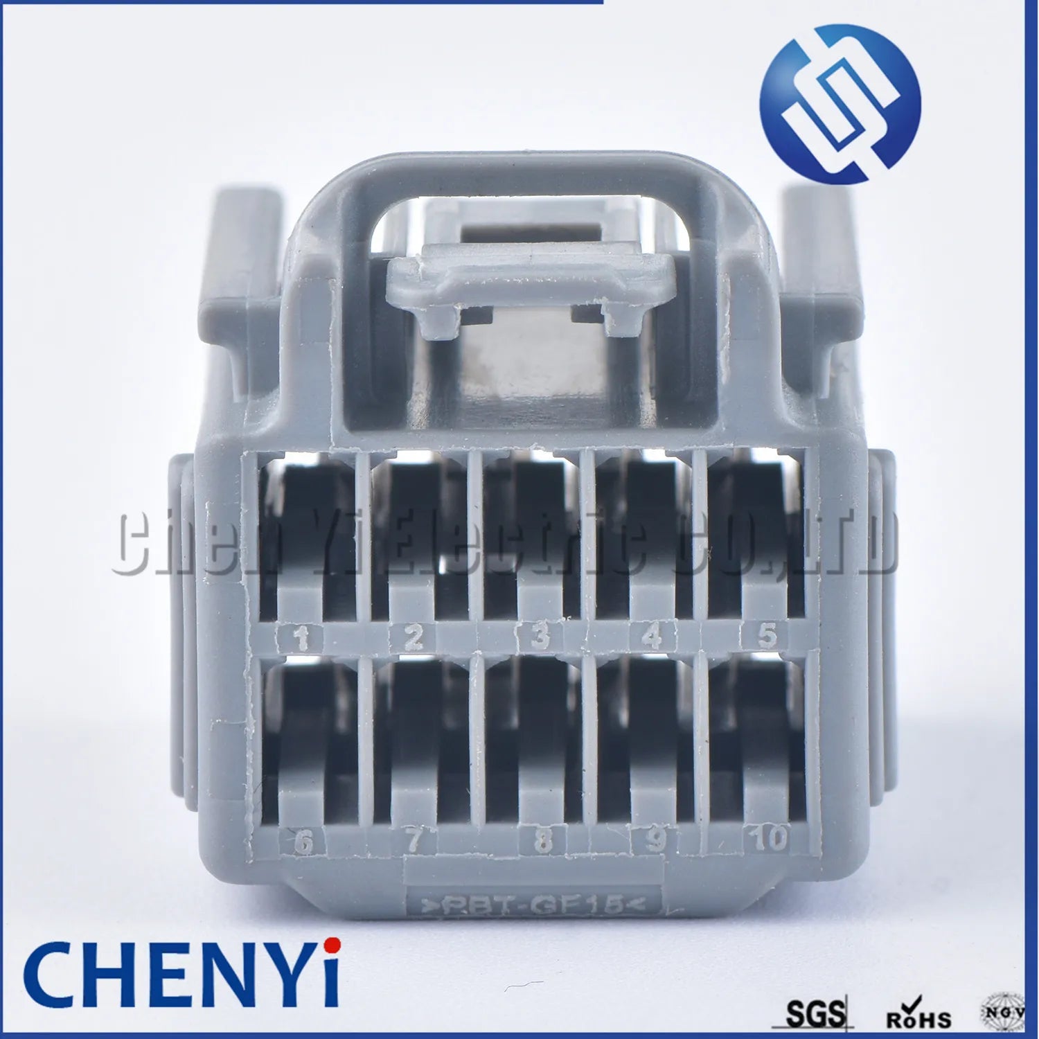 10 Pin Female Auto Rearview Mirror Cable Socket Grey Connector plug 7282-6455-40 7283-6455-40 For Ford Focus