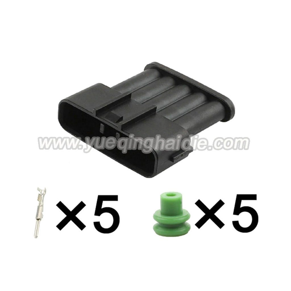 5 Pin Connector Waterproof 2.2mm Male Female Connector Automobile Wiring Harness Cable Socket for Toyota 2JZ-GTE MAF MG640945-5
