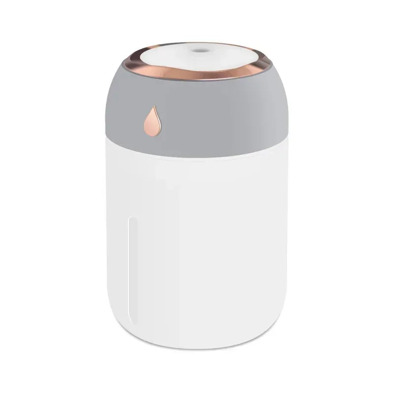 USB Humidifier Atomizer Aroma Oil Diffuser Mute 220 Ml Air Humidifier with Night Lamp for Car Bedroom Cool Mist Sprayer Amagi
