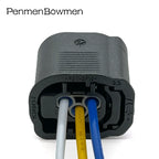 1 Set 3 Pin 2-967642-1 Car PDC Parking Electrical Cable Connector Waterproof Female Wire Harness Plug For Ford BMW 4B0972883A