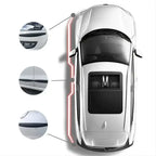 Anti Collision Car Bumper Guard Strip 4Pcs Front Rear Protection Strips Scratch Protector Crash Blade Auto Accessories for Amagi