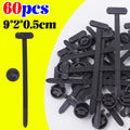 Nylon Cable Tie Buckle Auto Fastener Screw Self-Locking Zip Ties Car Trunk Engine Guard Panel Wire Management Strap Fixed Tools