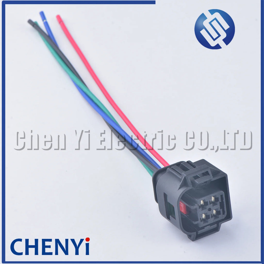 4 Pin Auto waterproof connector Ignition coil plug Wire harness 9654814480 26951960-3 for Peugeot 206 207 Citroen C2 C4 1.4 8V