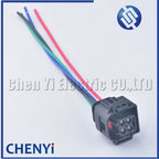 4 Pin Auto waterproof connector Ignition coil plug Wire harness 9654814480 26951960-3 for Peugeot 206 207 Citroen C2 C4 1.4 8V
