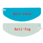 Crystal-Clear Helmet Anti-Fog Film–Nano Rain-Repellent Visor Shield for Day/Night Riding, Zero Distortion, Easy DIY Application