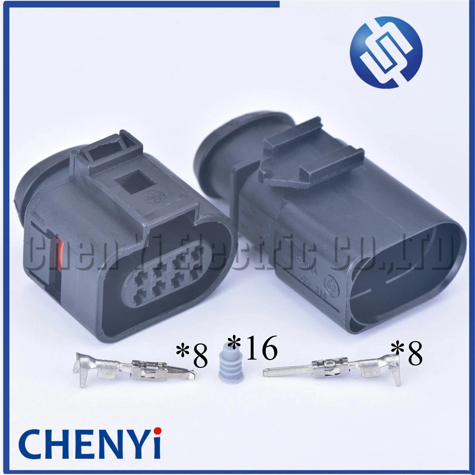 8 Pin 1.5mm  Auto Waterproof Connector Car Radar Gearbox Wiring Harness Socket 1J0973714 1J0973814 1J0 973 714 1J0 973 814