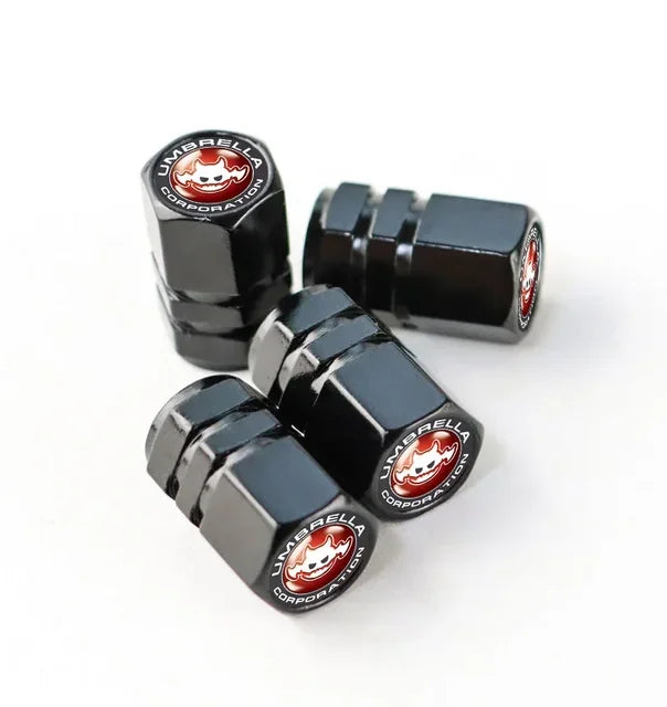 Aluminum Car Tire Valve Stem Caps Wheel Nipple Cover AirCover Tire Valve Cap Set for Cars SUVs Bike Trucks and Motorcycles Tools