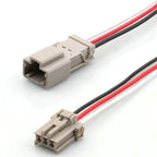 Sumitomo 3 pin male female Unsealed auto connector reversing lamp plug wiring harness for car Honda 6098-0242 6098-0241